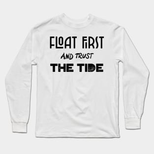 swimmers humor, fun swimming, quotes and jokes v59 Long Sleeve T-Shirt